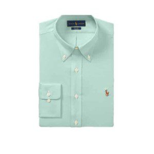 Polo Ralph Lauren Men’s pale green Button Down Shirt