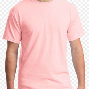 Peach Gildan Plain T-Shirt