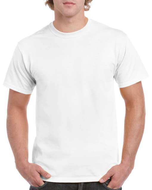 White Gildan Plain T-Shirt