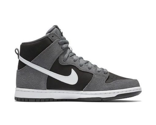 Nike SB Dunk High Pro Dark Grey lack White